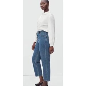 Everlane Women's Straight Leg Jeans - Blue